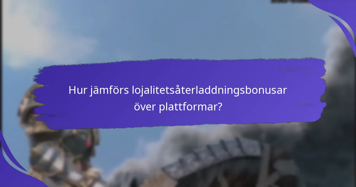 Vem kvalificerar sig för lojalitetsåterladdningsbonusar?