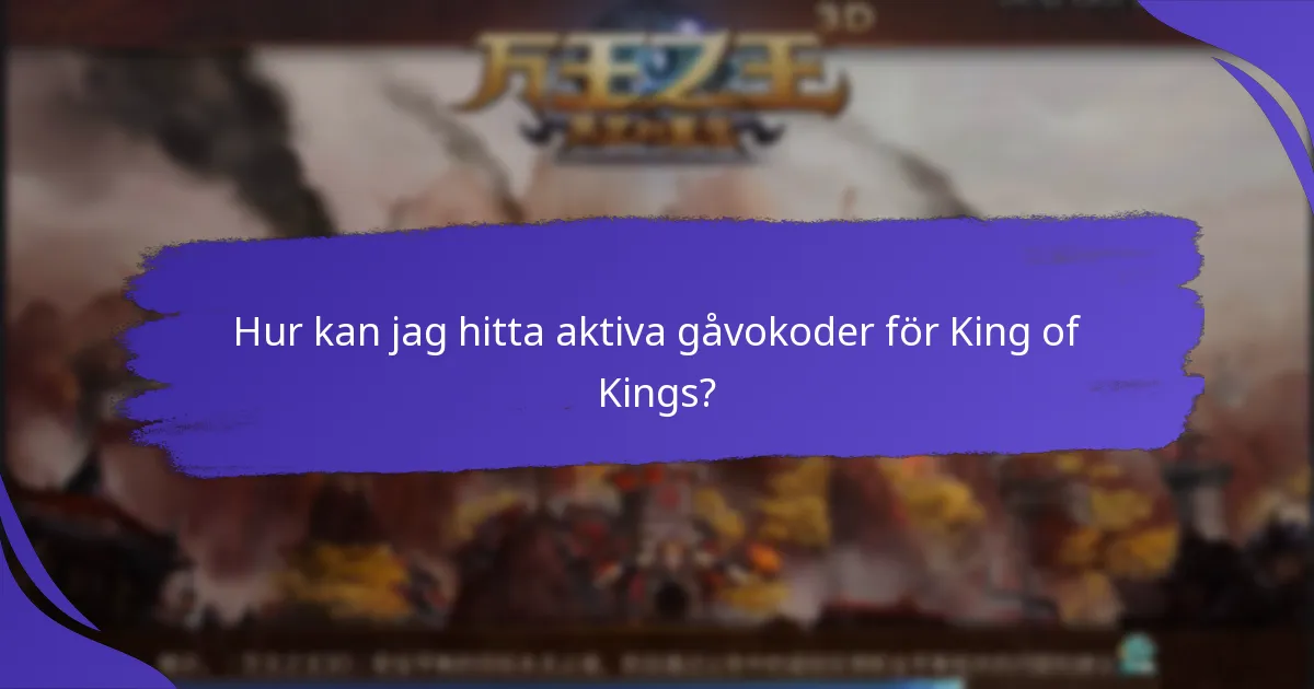 Hur löser jag in gåvokoder i King of Kings?