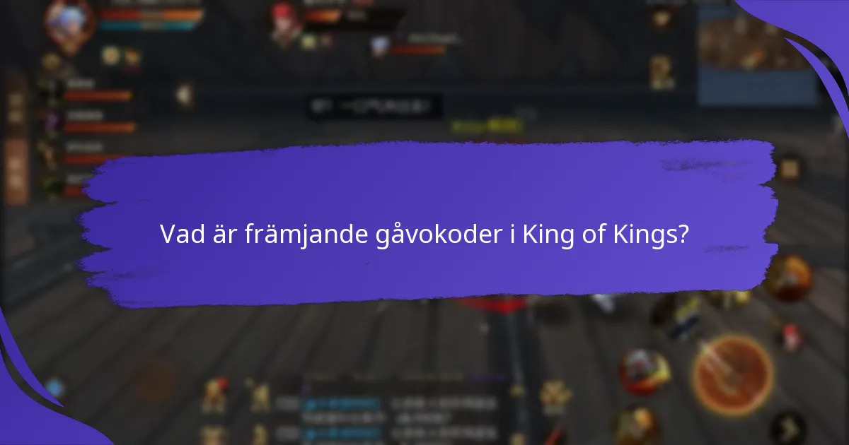 Var kan spelare hitta främjande gåvokoder?