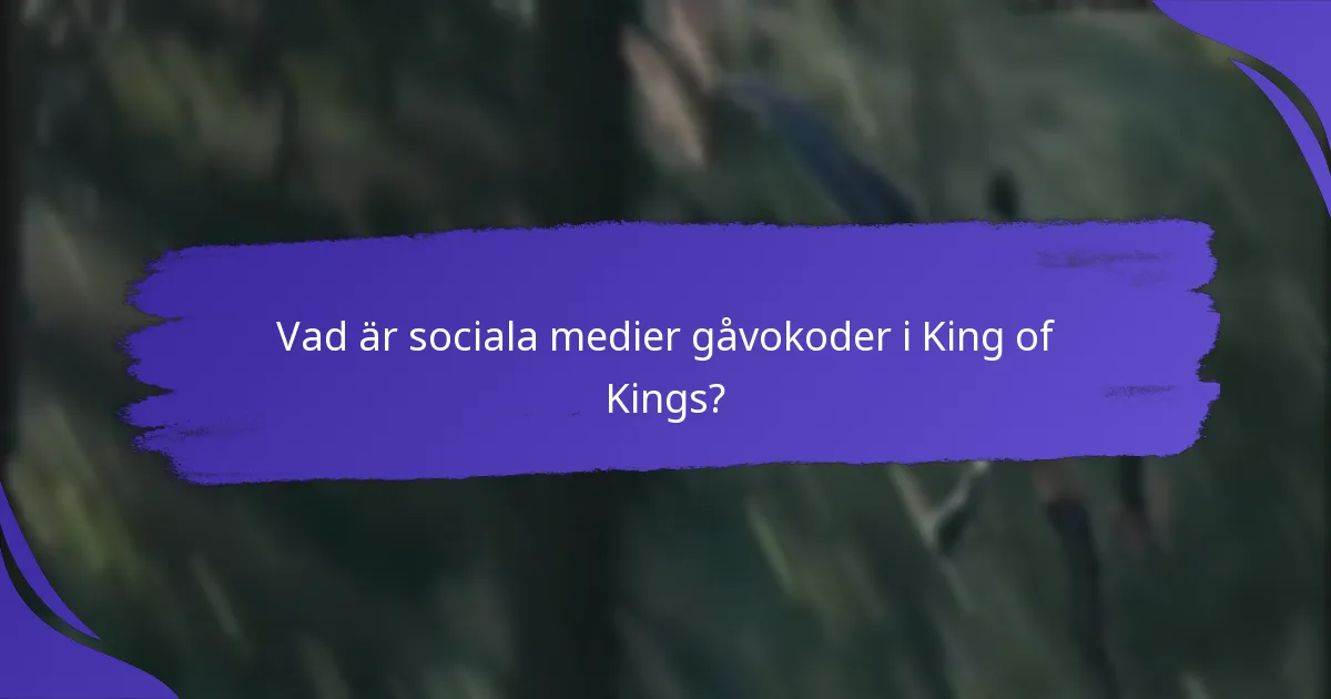 Vilka är fördelarna med att använda sociala medier gåvokoder?