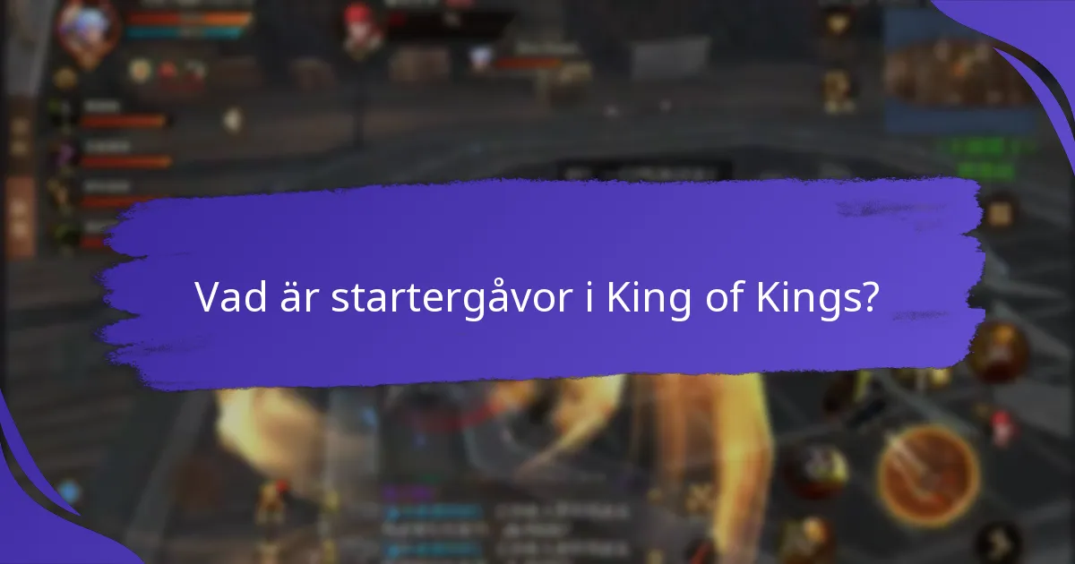 Vilka nybörjarresurser är viktiga för nya spelare?